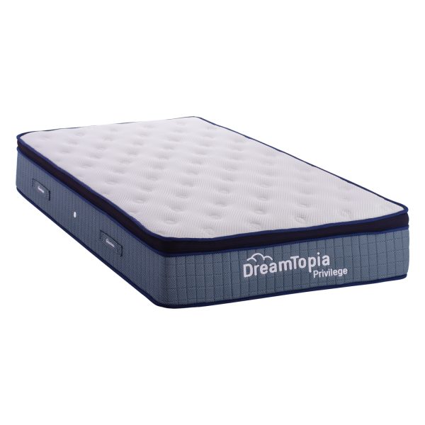ΣΤΡΩΜΑ DREAMTOPIA, σειρά PRIVILEGE HM660.150 POCKET SPRING ΜΕ ΑΝΩΣΤΡΩΜΑ 150X200x29Υεκ.