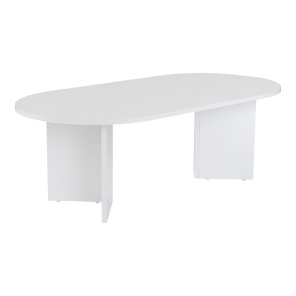 Τραπέζι σαλονιού Tabletod pakoworld σε λευκή απόχρωση 119x60x40εκ