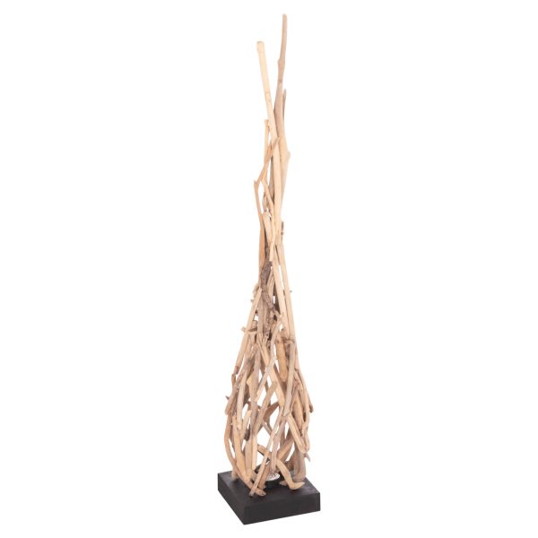 ΔΙΑΚΟΣΜΗΤΙΚΟ ΦΩΤΙΣΤΙΚΟ ΔΑΠΕΔΟΥ FLAMER HM4439 DRIFTWOOD ΣΕ ΦΥΣΙΚΟ 30x30x179Υεκ.