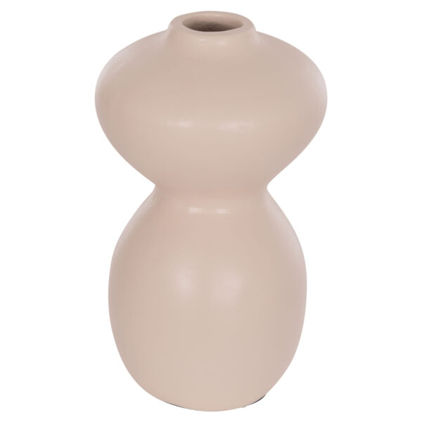 ΕΠΙΤΡΑΠΕΖΙΟ ΔΙΑΚΟΣΜΗΤΙΚΟ ΒΑΖΟ NELLY HM4669.02 ΤΕΡΑΚΟΤΑ ΣΕ ΚΡΕΜ--Φ22x35Υεκ.