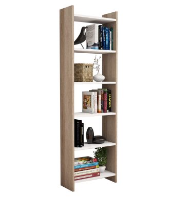 bibliothiki-melaminis-sonoma-leyko-fb992