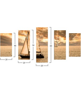 pinakas-pentaptycho-mdf-sunset-sailing-f-1