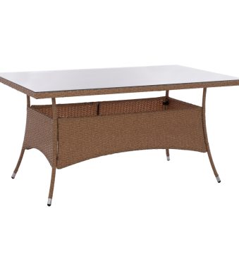 trapezi-metalliko-rattan-mpez-kafe-fb955